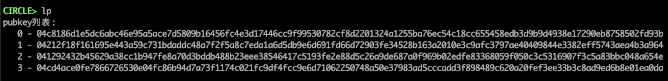 list public key